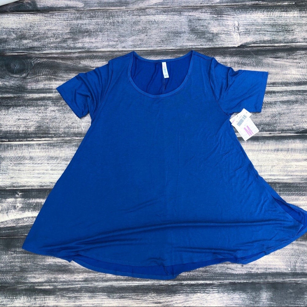 SOLD NWT Blue Lularoe Perfect T medium